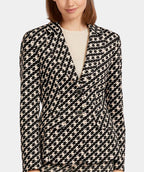 Geo Check Blazer - Premium jackets from Marc Cain - Just $299! Shop now at Mary Walter