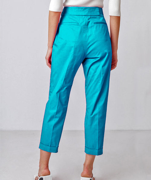 Pantalon turquoise