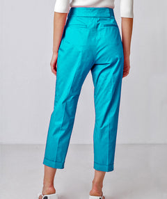 Turquoise Trouser - Premium pants from ivko - Just $68! Shop now at Mary Walter
