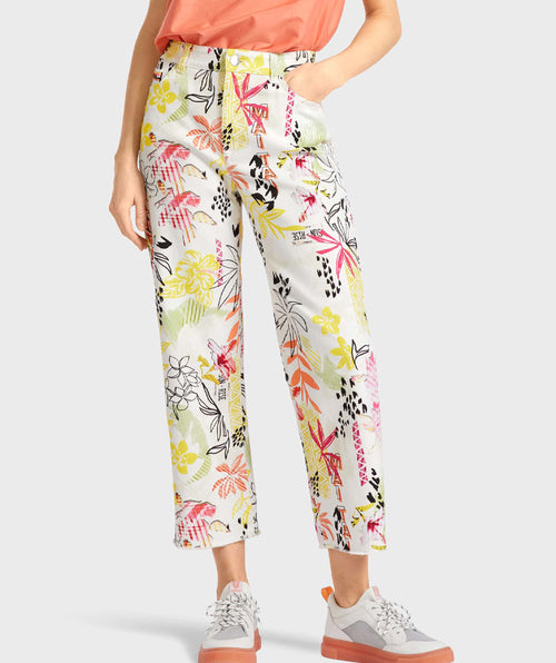 Tropic Mix Jean - Premium pants from Marc Cain - Just $112! Shop now at Mary Walter