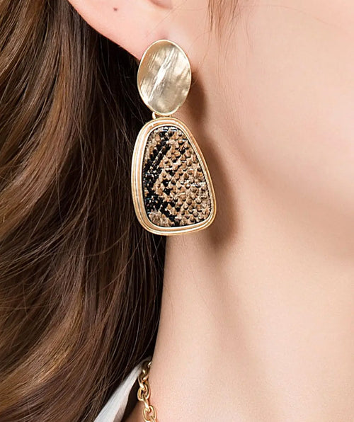 Kato post earring - Premium earrings from Mary Walter - Just $25! Shop now at Mary Walter