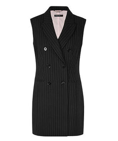 Pinstripe Vest - Premium Vests from Marc Cain - Just $224! Shop now at Mary Walter