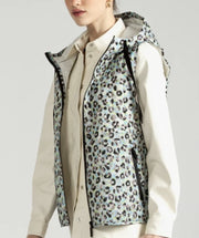 Packable Leopard Vest