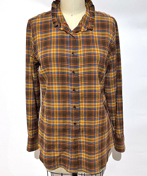 Breaking plaid shirt