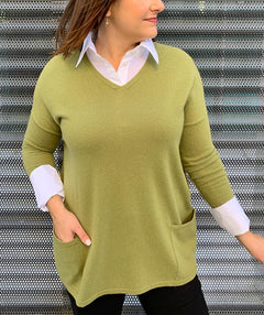 Binta Reversible Cashmere Cardi - Premium sweaters from Poles - Just $199! Shop now at Mary Walter