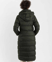 Milena puff coat green
