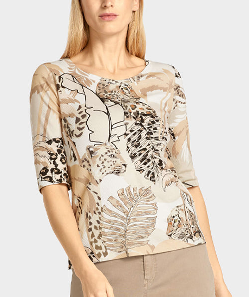 Show Your Spots Tee - Premium tops from Marc Cain - Just $92! Shop now at Mary Walter