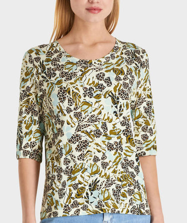 Show Your Stripes Tee - Premium tops from Marc Cain - Just $92! Shop now at Mary Walter