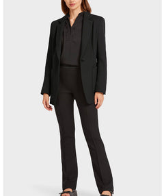 Long Textured Blazer Black - Premium jackets from Marc Cain - Just $598! Shop now at Mary Walter