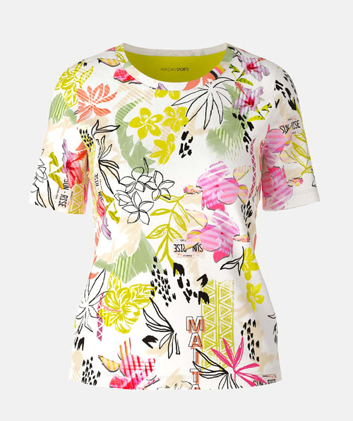 Tropic Mix Tee - Premium tops from Marc Cain - Just $149.50! Shop now at Mary Walter